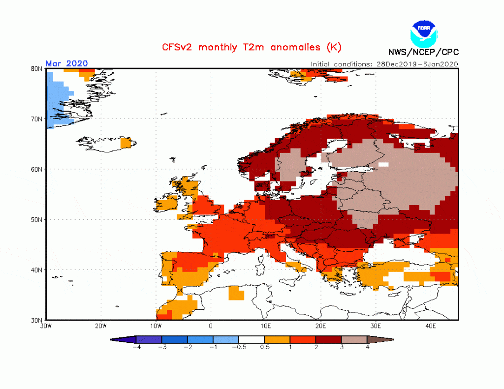 Pogoda Dlugoterminowa Na Marzec 2020 Dla Polski Duze Odchylenie Temperatury Od Normy Suche Okresy Oraz Mozliwe Burze Fani Pogody