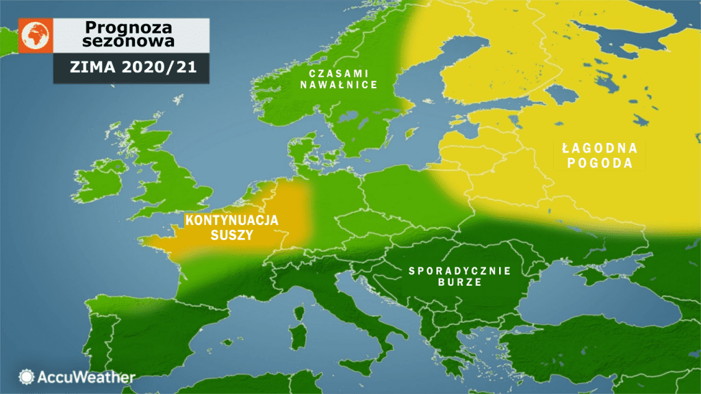 Amerykanska Pogoda Na Zime 2020 21 Dla Polski I Europy Ciepla Zima Wichury I Burze Fani Pogody