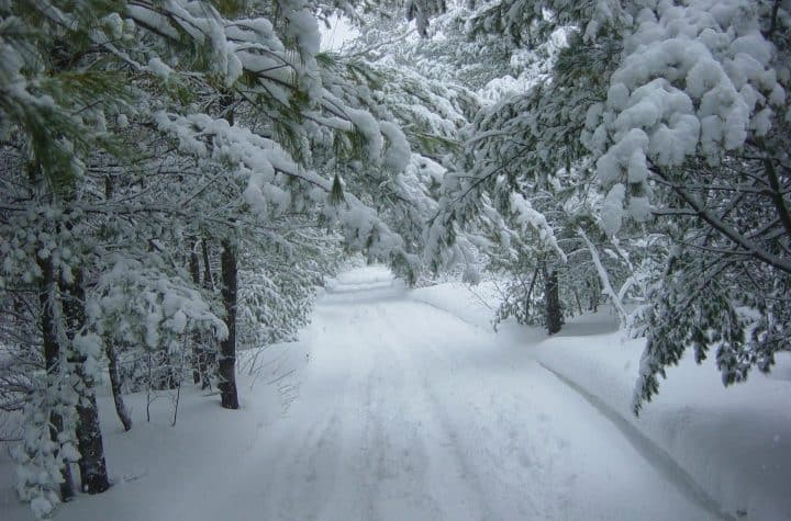 Śnieżyca w Polsce Wschodniej