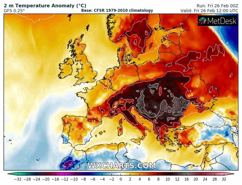 Ciepło w Europie, ale zima jeszcze wróci