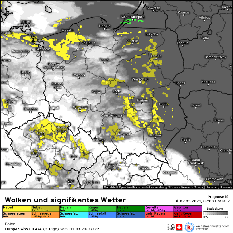 Pogoda na dziś, wtorek 2 marca. Więcej rozpogodzeń w Polsce