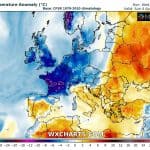 Silny mróz w Europie Centralnej w kwietniu