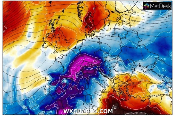 Mróz do -26 w Europie i Polsce