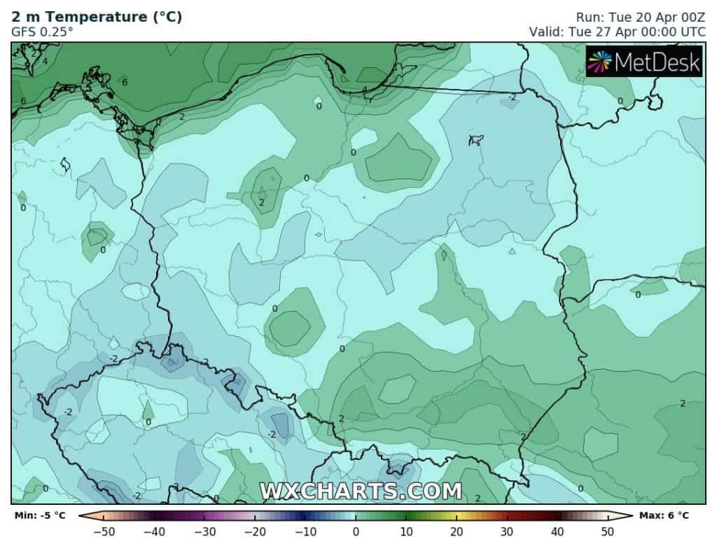 Mróz w Polsce