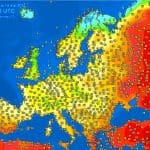 Gorąco na północy Europy