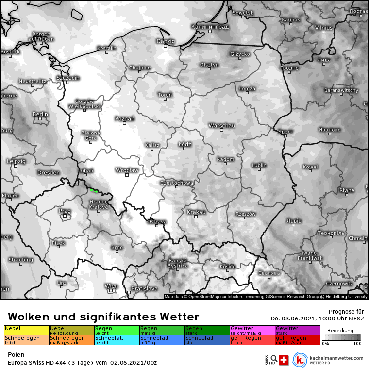 Pogoda na dziś. Brak opadów nad Polską
