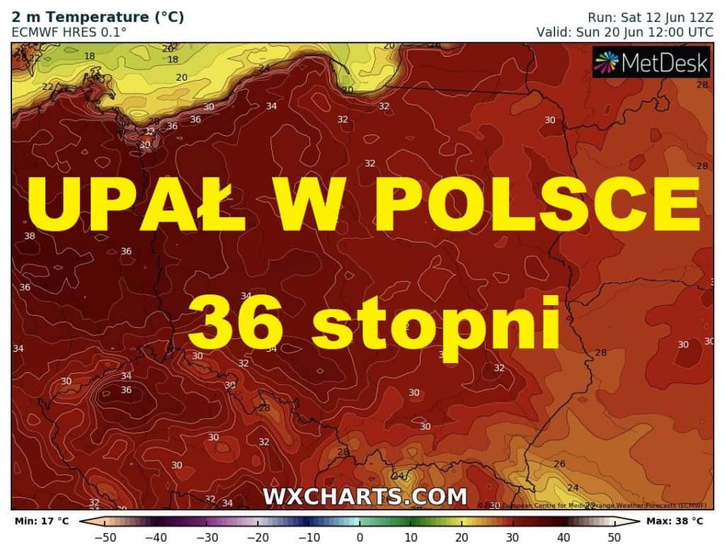 Fala upałów w Polsce