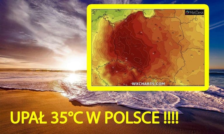 Upał 35 stopni w Polsce. Fala upałów w czerwcu