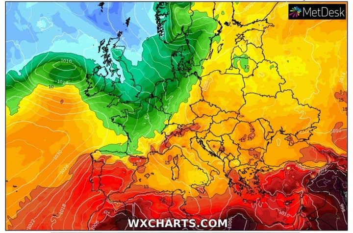 Upał w Europie, gorąco w Polsce