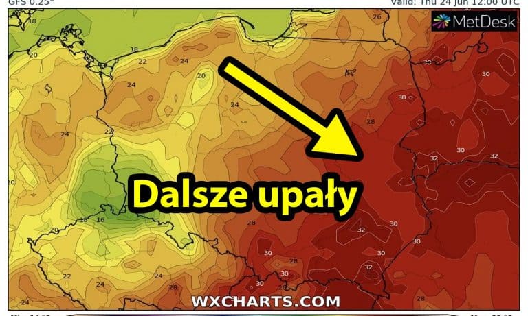Upał w Polsce nie odpuszcza
