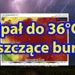 Upał i niszczące burze w Polsce