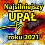 Najsilniejszy upał w 2021 roku