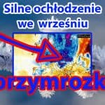 Uderzenie chłodu. Ochłodzenie i przymrozki