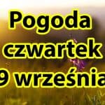 Pogoda na dziś, czwartek 9 września dla Polski
