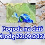 Pogoda na środę 22 września 2021