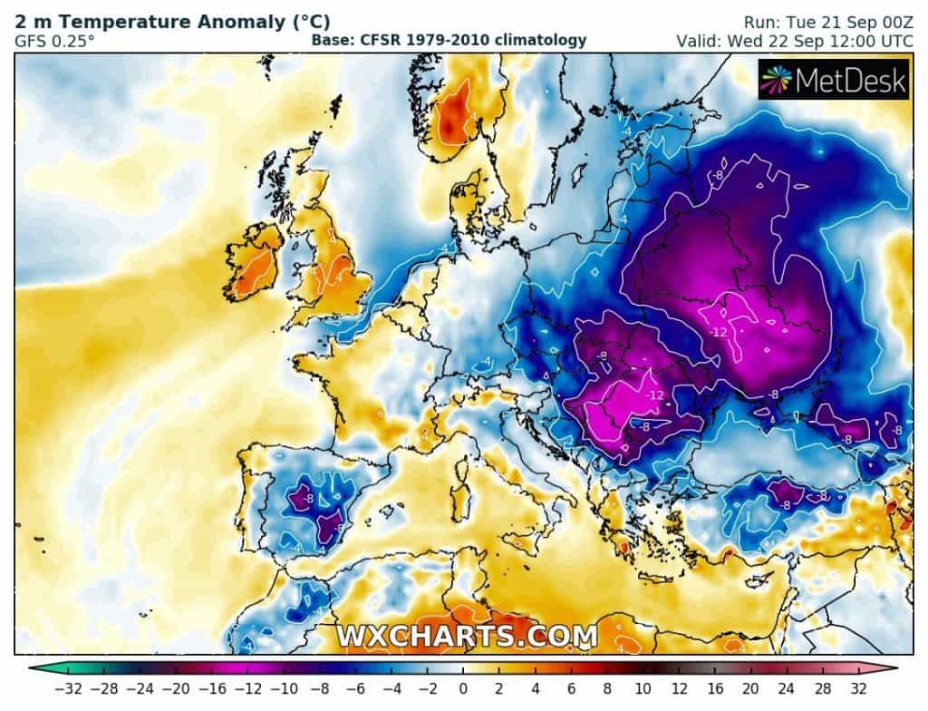 Picioare reci.  Îngheț și îngheț în multe părți ale Europei