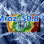Mróz minus 50 stopni Celsjusza
