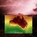 Upał i burze w Australii