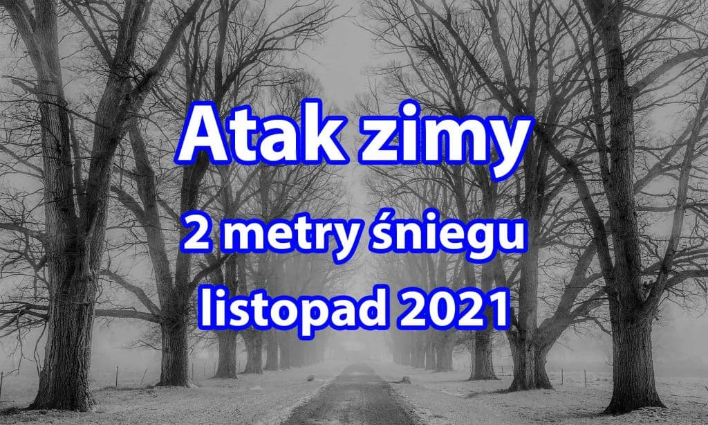 Atak zimy listopad 2021
