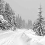 Śnieżyca i atak zimy w Polsce