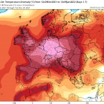 duże odchylenie temperatury