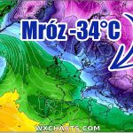 Mróz minus 34 stopni w grudniu