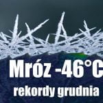 Rekordowy mróz na początku grudnia
