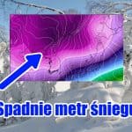 Silna śnieżyca przyniesie metr śniegu