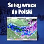 Atak zimy, śnieg wraca do Polski