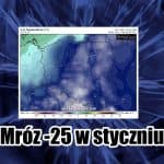 Mróz do -25 stopni jeszcze w styczniu