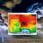 Upał do 44 stopni i burze w Ameryce Południowej