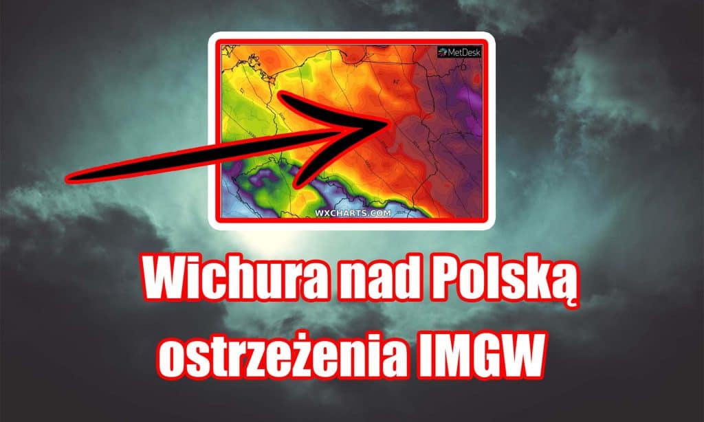 Wichura nad Polską 14-15 stycznia