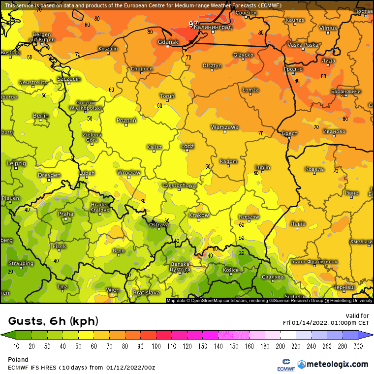 Niszcząca wichura uderzy w Polskę. Wiatr przekroczy 100 km/h. Będą szkody wiatrowe, potem mróz i burze śnieżne