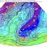 zatoka w polu geopotencjału