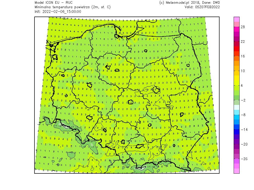 temperatura dodatnia