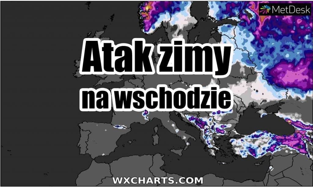 Atak zimy na wschodzie Europy