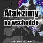 Atak zimy na wschodzie Europy