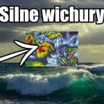 Silne wichury na Atlantyku w kwietniu 2022