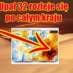 Upał 32 stopnie rozleje się po całym kraju