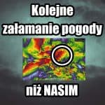 Załamanie pogody związane z niżem NASIM