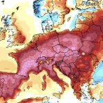 Anomalia temperatury. Silny upał
