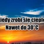 Gwałtowne ocieplenie w Polsce