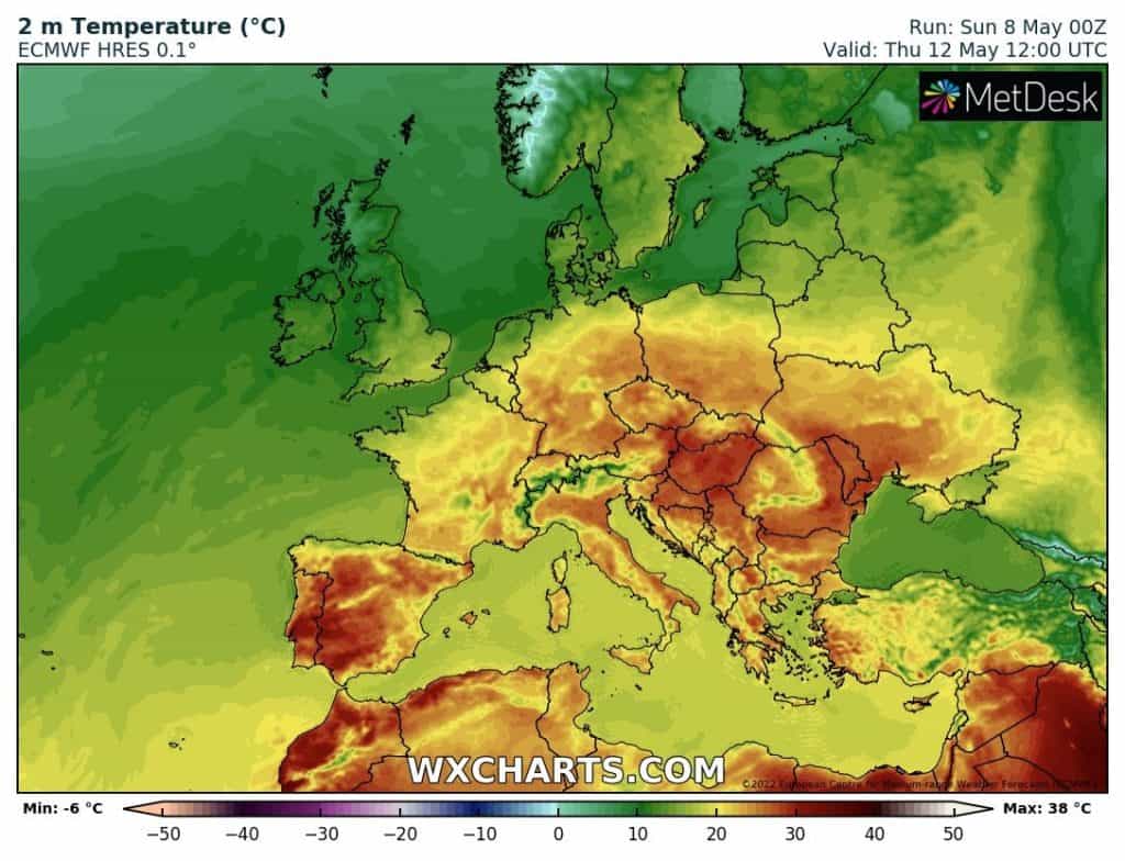 La météo devrait faire grimper les températures jeudi en Pologne
