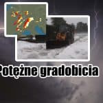 Potężne gradobicia w Bawarii na południu Niemiec czerwiec 2022