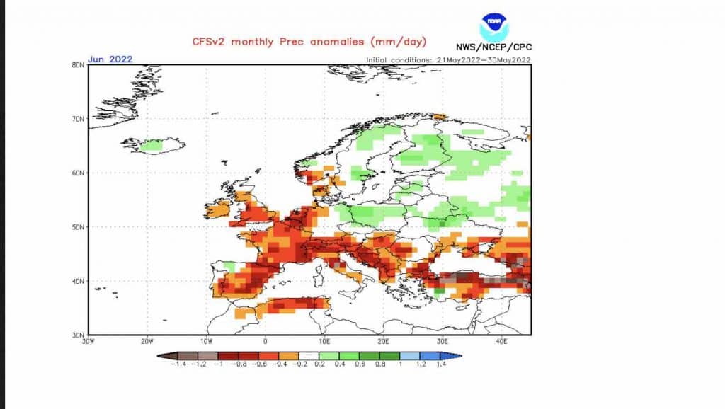 previsioni meteo a lungo termine.  Giugno 2022 sarà piovoso in Polonia