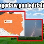 Burze tylko na zachodzie. Upał w Polsce. Pogoda w poniedziałek