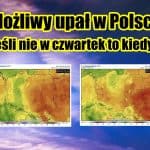 Upał w Polsce możliwy w czwartek. Nawałnice w Polsce