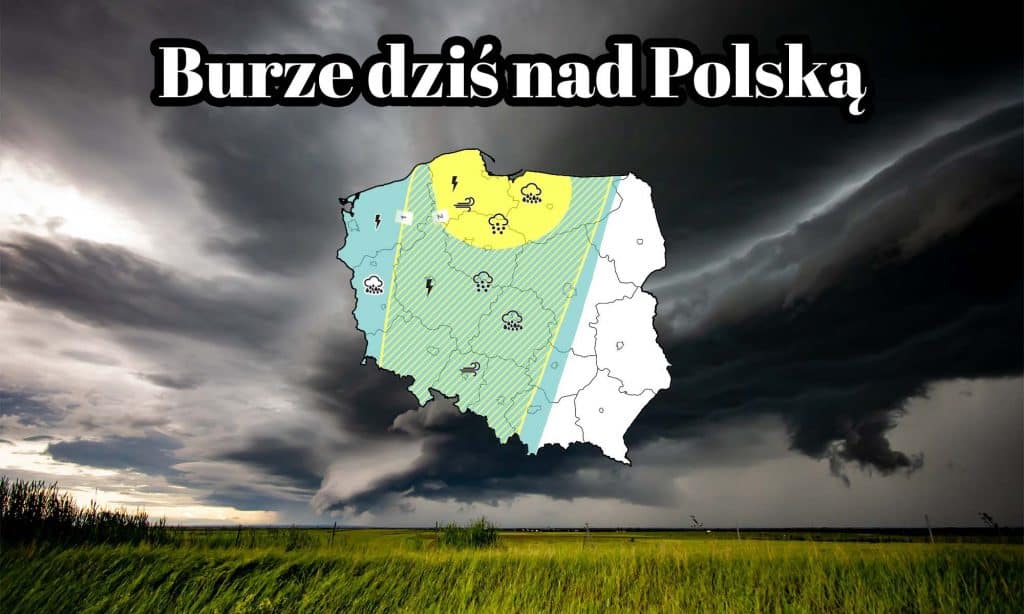 Burze dziś nad Polską. Gdzie zagrzmi w poniedziałek 4 lipca