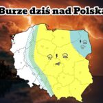 Burze dziś nad Polską. Poniedziałek 11 lipca