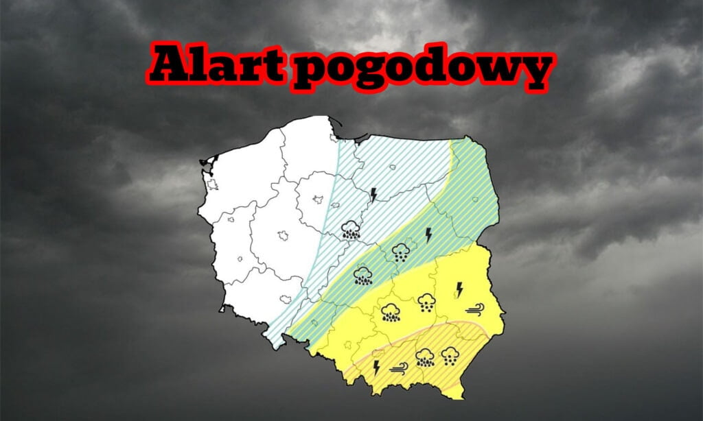 Silne burze dziś nad Polską. Alert pogodowy 26 lipca 2022